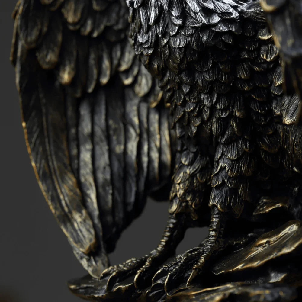 Escultura Águia Nórdica - Razu