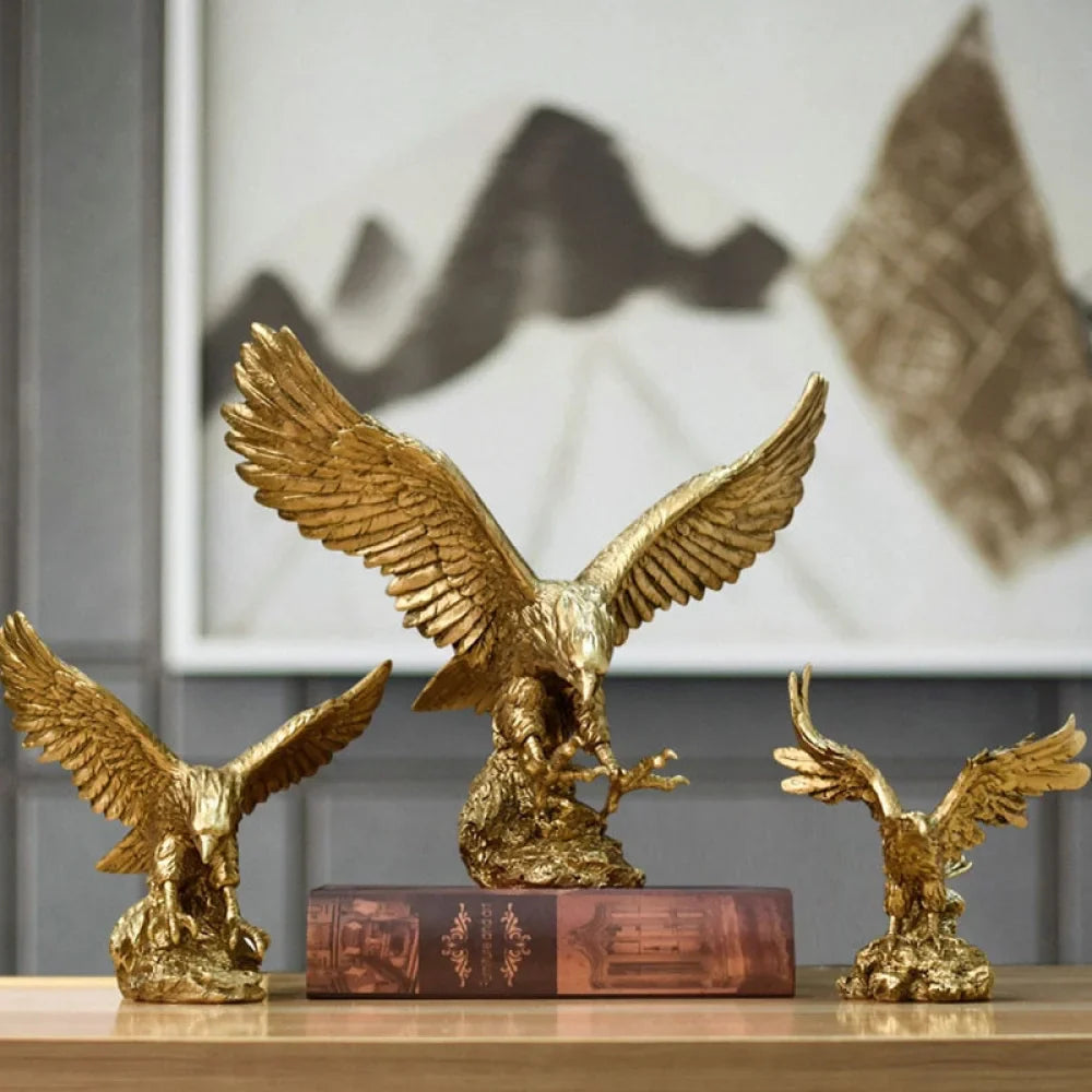 Escultura Águia Real - Razu
