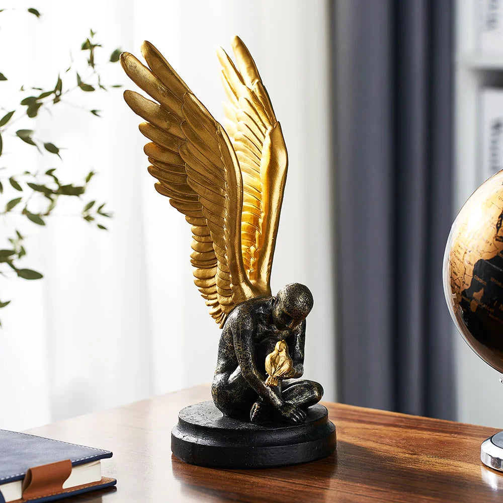 Escultura Asas de Anjo - Razu