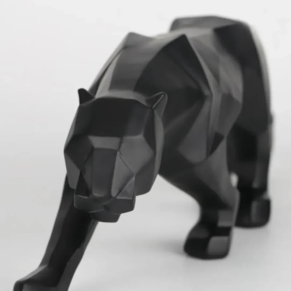 Estátua de Leopardo em Resina - Razu