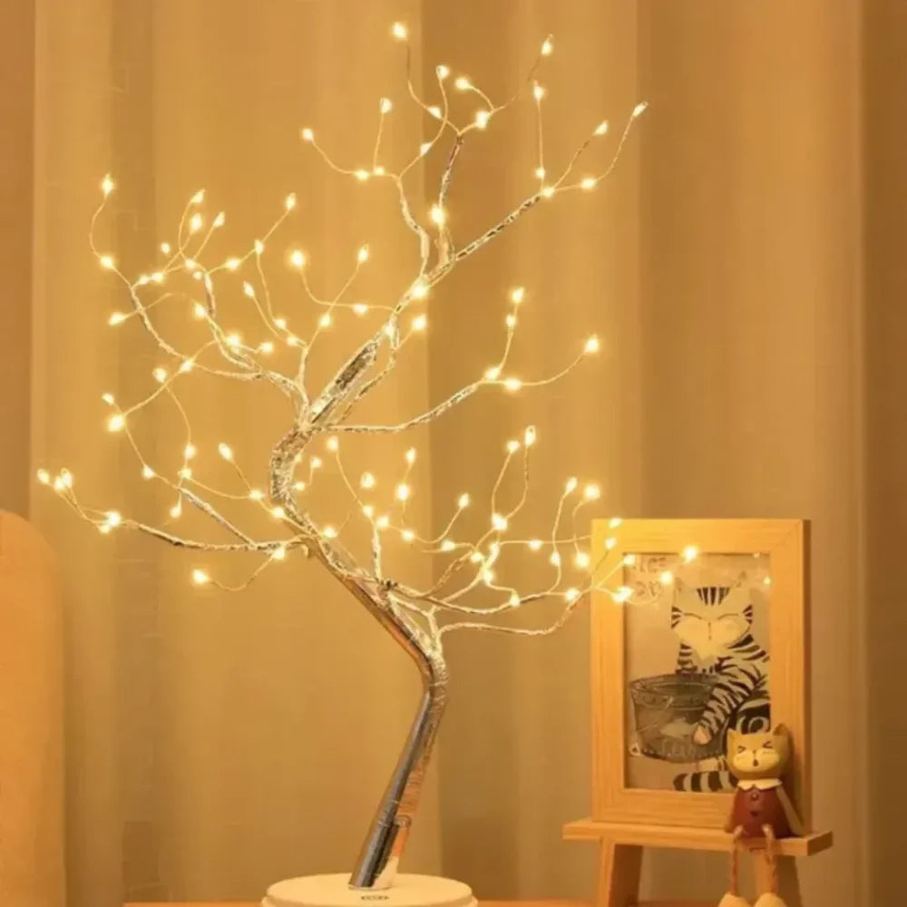 Luminária de Mesa Árvore Brilhante - Tazzi