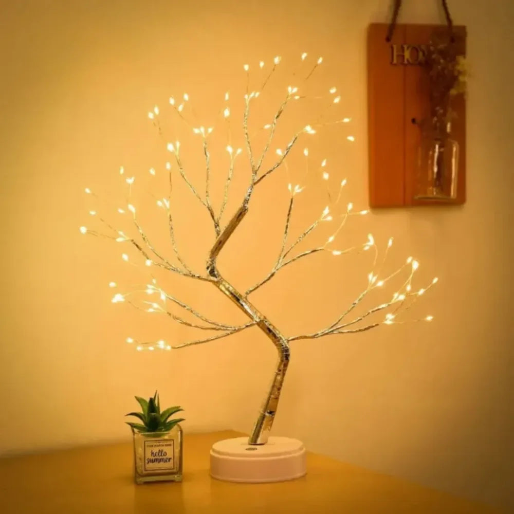 Luminária de Mesa Árvore Brilhante - Tazzi