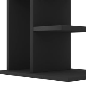Razu Estante Invisível Vertical Estreita de 9 Níveis em Nogal