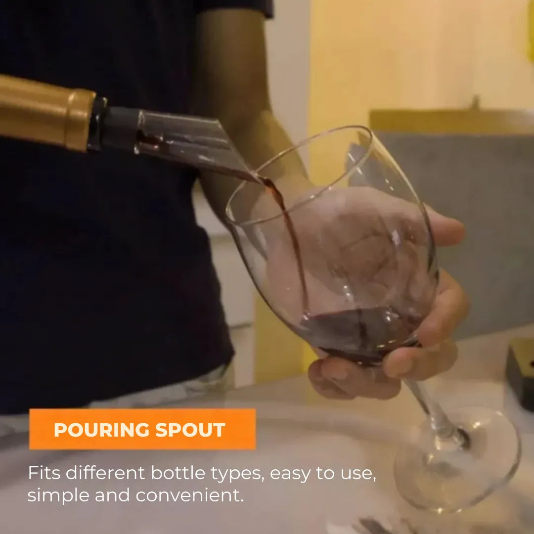 Razu™ ORIGINAL Electric Wine Opener + 3 Free Gifts 