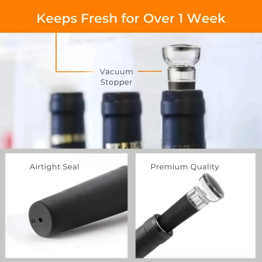 Razu™ ORIGINAL Electric Wine Opener + 3 Free Gifts 
