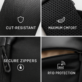 Travel Urban Sling Bag - Tazzi 