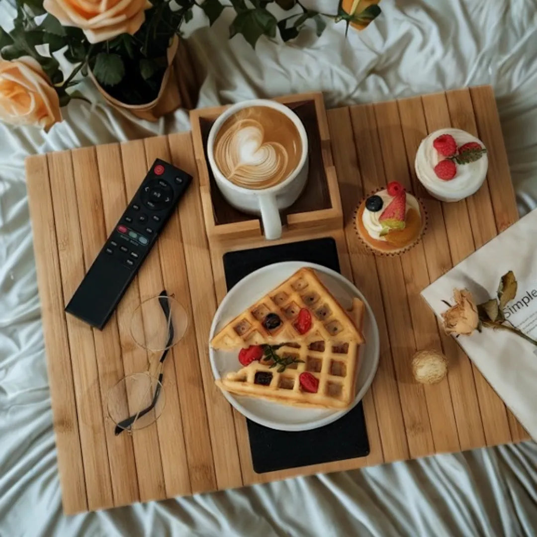 Bamboo Sofa Support Tray - Razu
