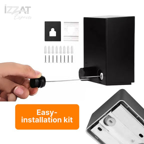 Invisible Stainless Steel Retractable Clothesline - Tazzi 