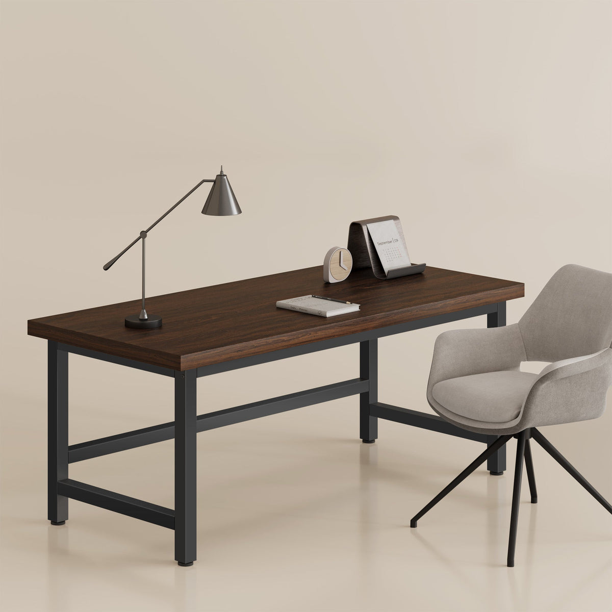 Razu Mesa de Computador 47'' & 61'' Mesa de Escritório Ergonômica