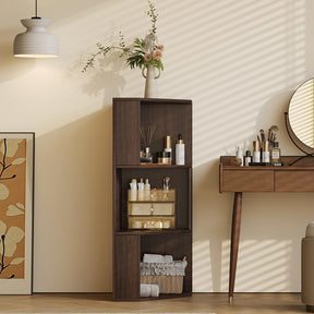Estante de Canto Razu Estilo Mid Century para Espaços Pequenos - Promoção de Liquidação - 5 unidades restantes