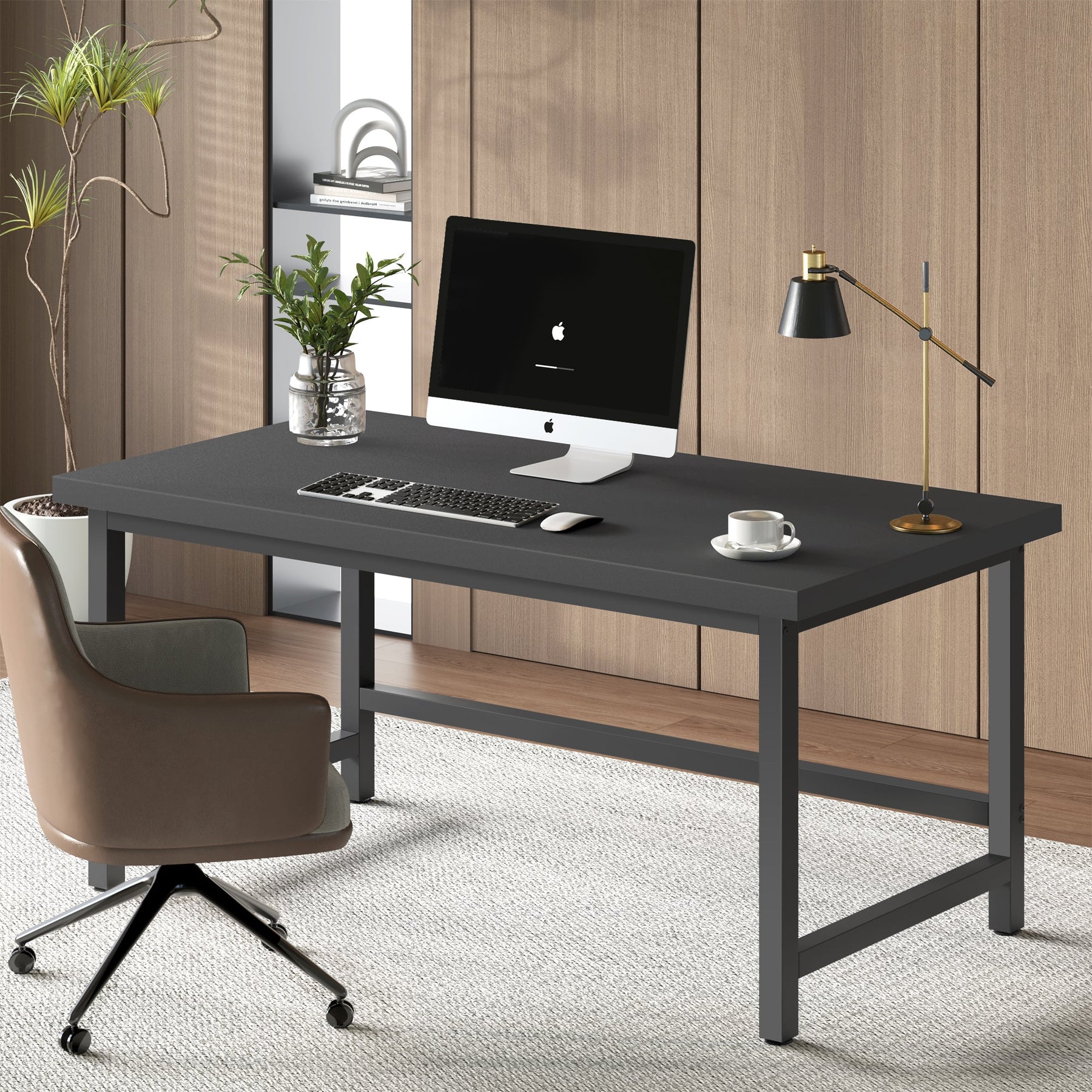 Razu Mesa de Computador 47'' & 61'' Mesa de Escritório Ergonômica