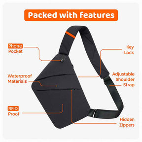UrbanShieldBag™ – Tazzi Original (Gift Included) 