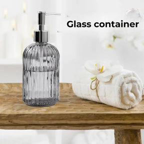Glass Dispenser Kit for Liquid Soap - Tazzi 