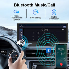 Tazzi SmartDrive 10.2” | Full Multimedia + Wireless CarPlay &amp; Android Auto + Gift 