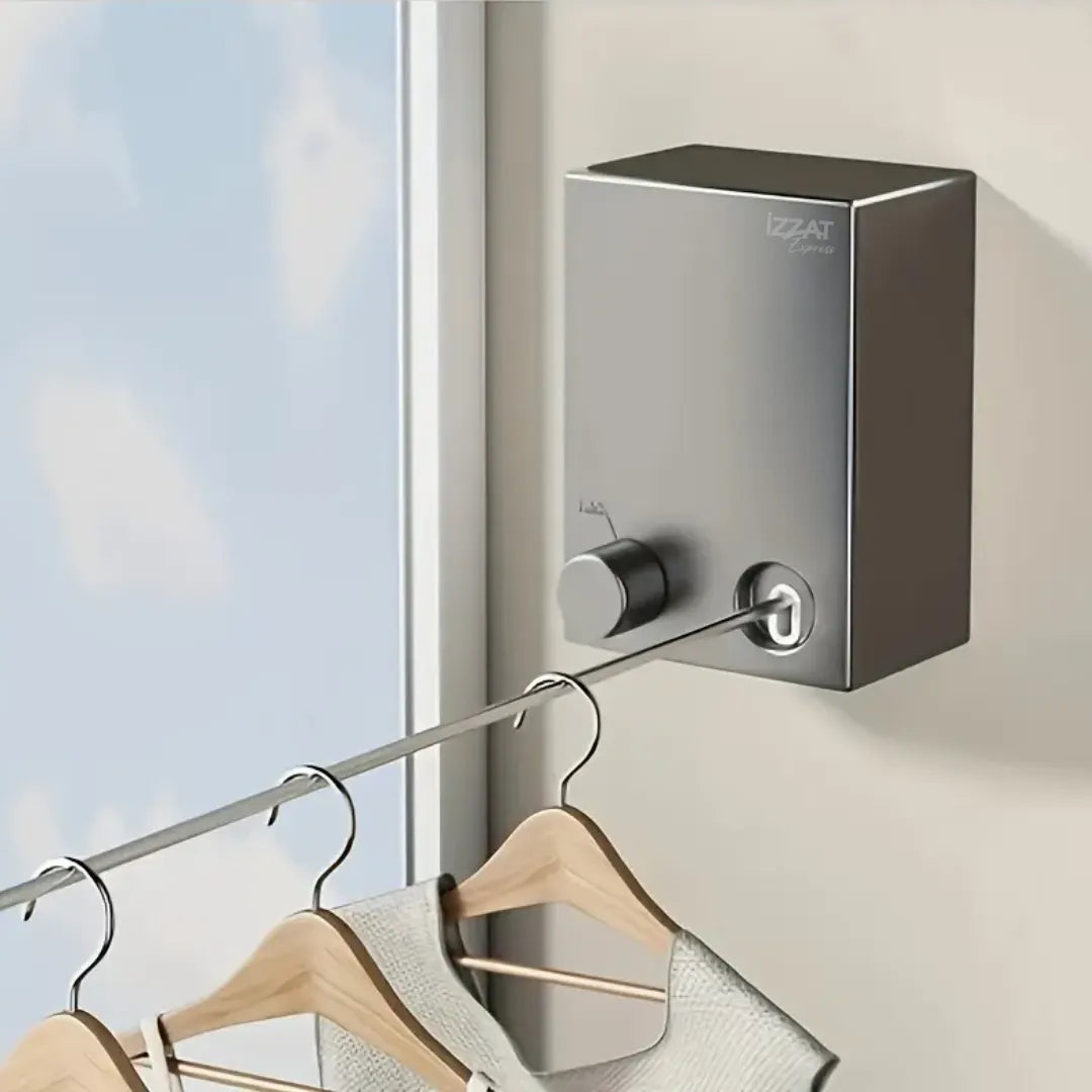 Tazzi Stainless Steel Retractable Invisible Clothesline 🔥 SUMMER STOCK SALE 