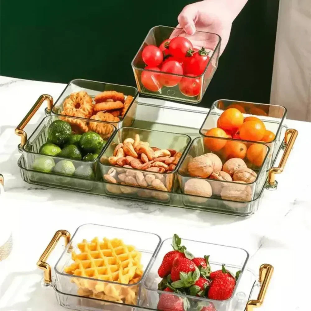 Conjunto de Bandeja e Potes Multifuncional - Razu