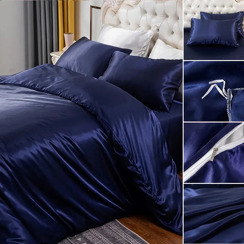 Conjunto de Cama em Seda 4 Peças - Razu