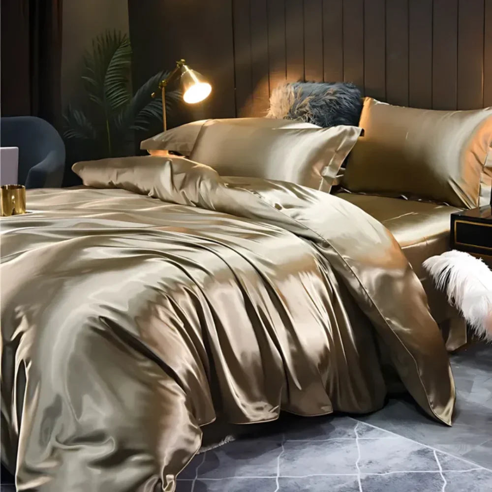 Luxury Mulberry Silk Bedding Set - Razu 