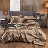 Conjunto de Roupas de Cama de Cetim - Razu
