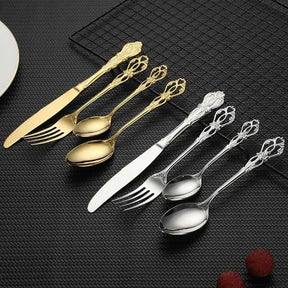 24-Piece European Cutlery Set 