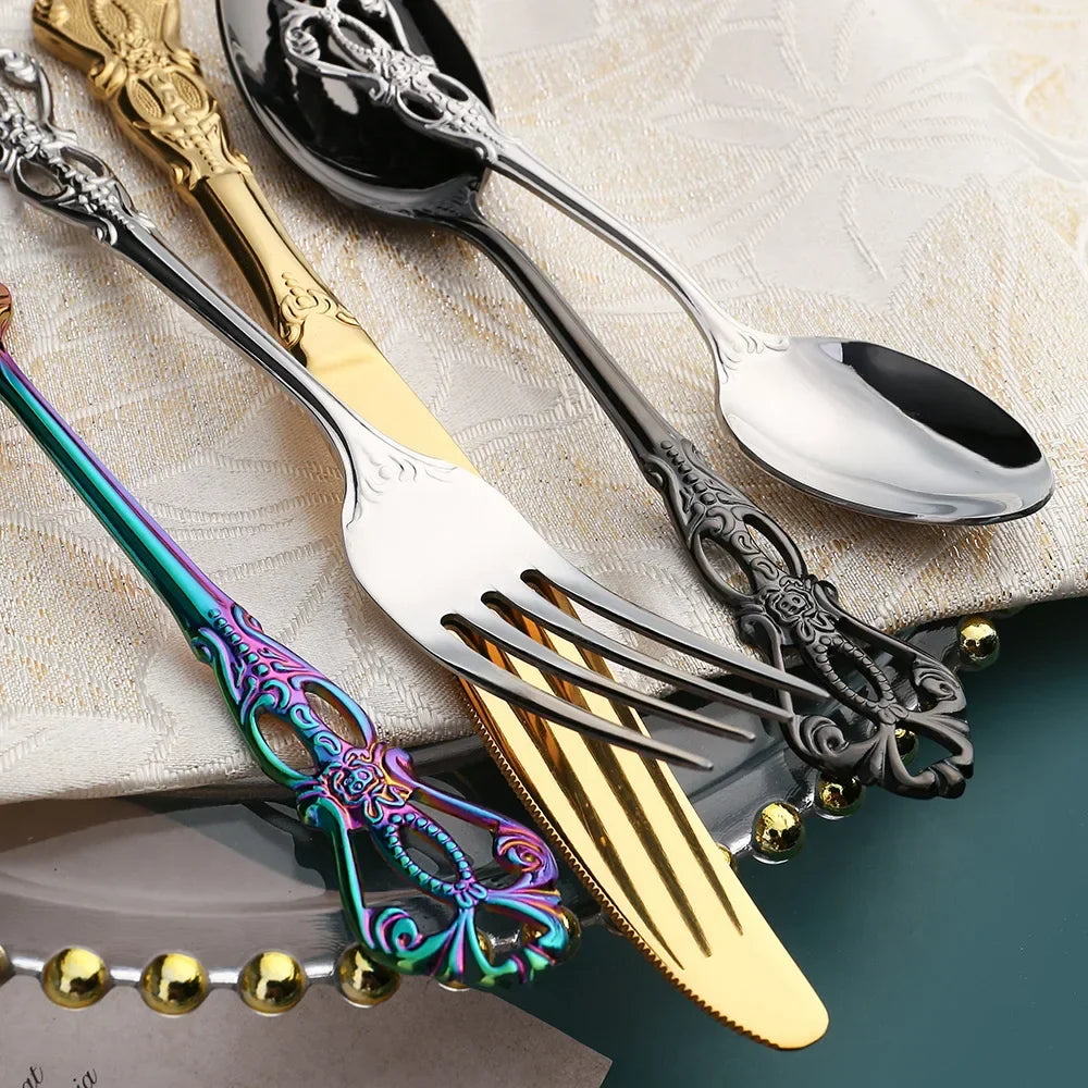 24-Piece European Cutlery Set 