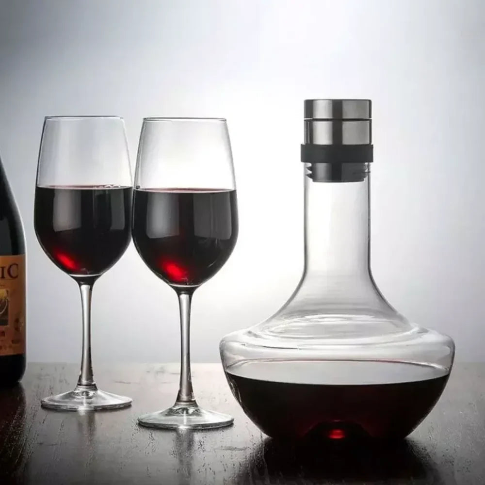 Decantador De Vinho Sofisticado 3 em 1 - Razu