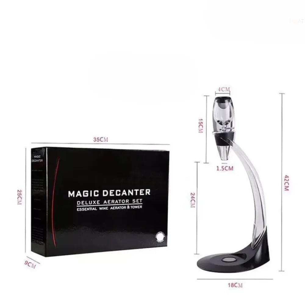 Razu™ Magic Wine Dispenser and Aerator - Aerator + Base + Stand + Filter 