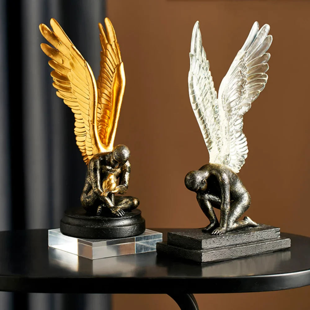 Escultura Asas de Anjo - Razu