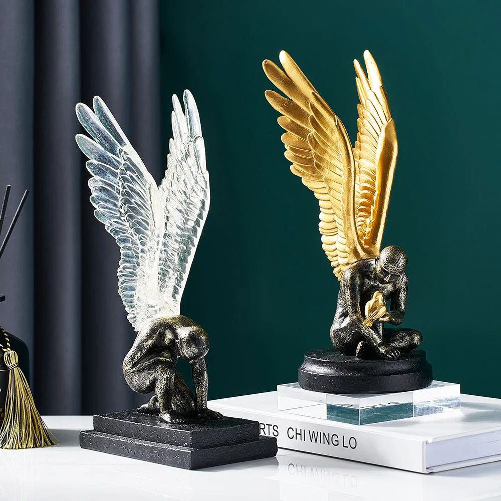 Escultura Asas de Anjo - Razu