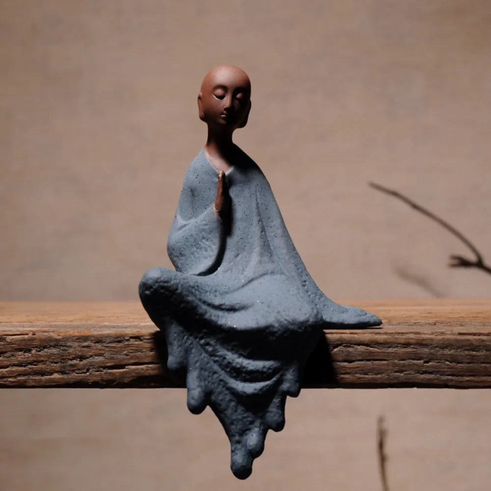 Escultura Monge Zen - Razu