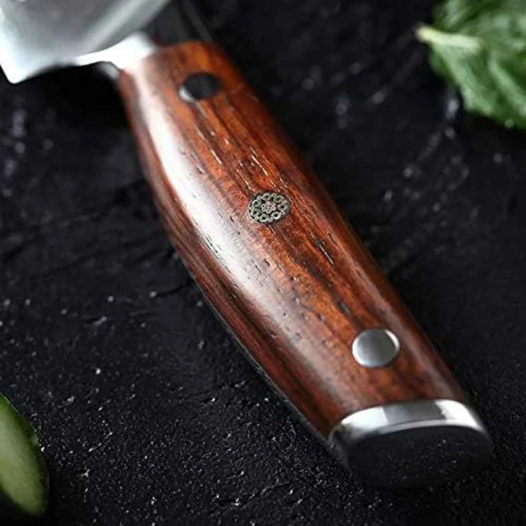 Razu™ Damascus Steel Steak Knife 