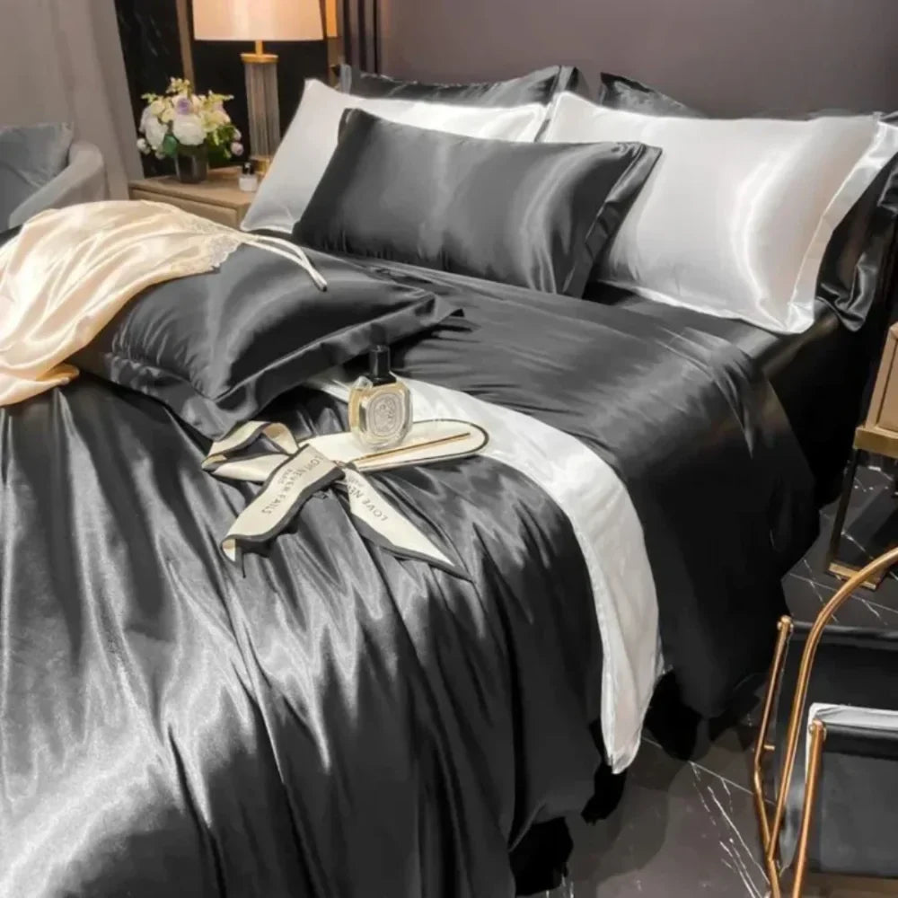 Jogo de Cama Paris em Seda 4 Peças - Razu