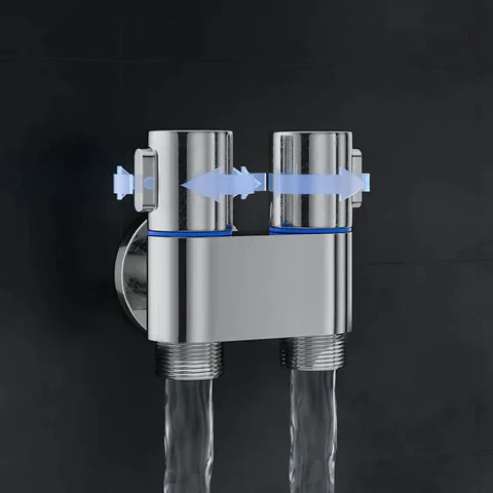 Complete Hygienic Shower Kit with Derivation for Cistern - Tazzi 