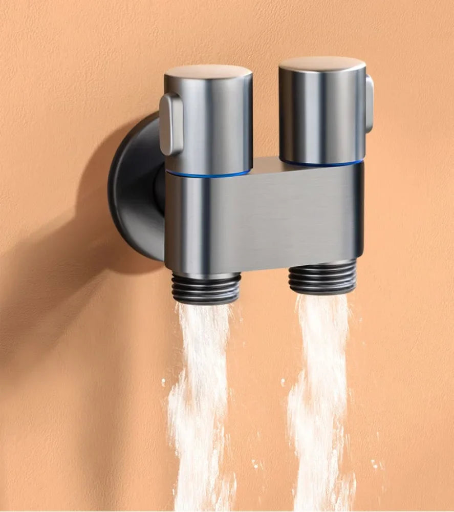 Complete Hygienic Shower Kit with Derivation for Cistern - Tazzi 