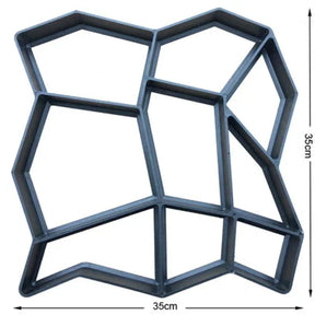 Molde Forma de Piso para Decoração de Jardim - Tazzi