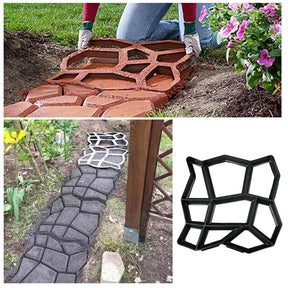 Molde Forma de Piso para Decoração de Jardim - Tazzi