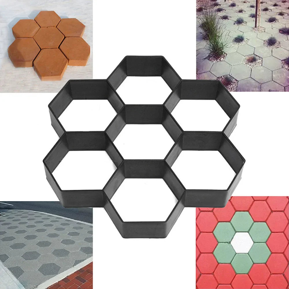 Molde Forma de Piso para Decoração de Jardim - Tazzi