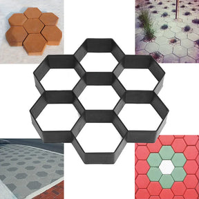 Molde Forma de Piso para Decoração de Jardim - Tazzi