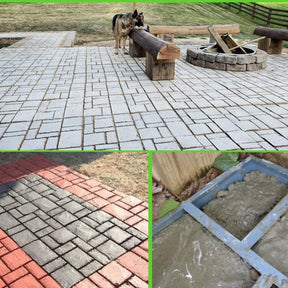 Molde Forma de Piso para Decoração de Jardim - Tazzi