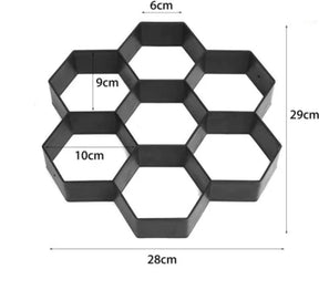 Molde Forma de Piso para Decoração de Jardim - Tazzi