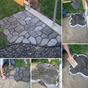 Molde Forma de Piso para Decoração de Jardim - Tazzi