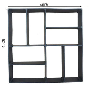 Molde Forma de Piso para Decoração de Jardim - Tazzi