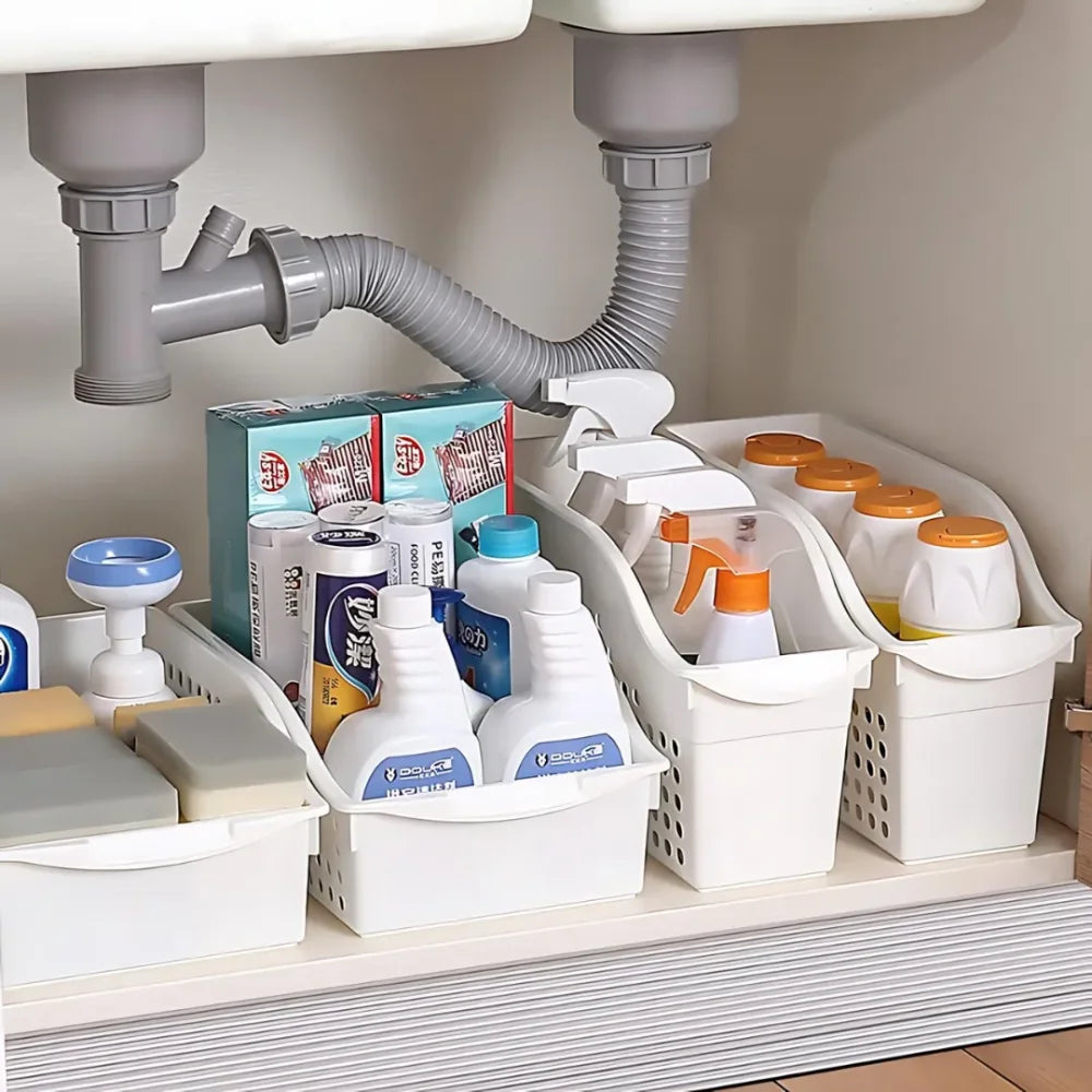 Organizador de Armário Multiuso para Cozinha - Tazzi
