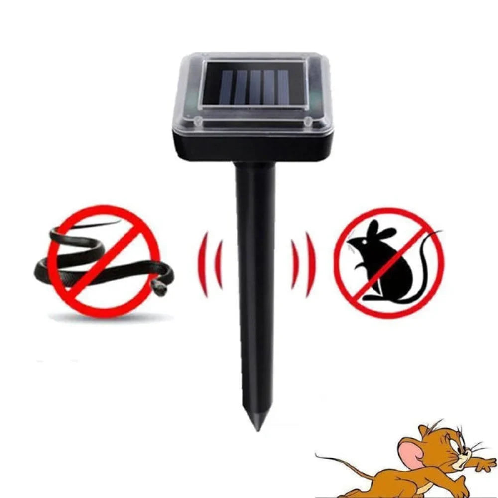 Repelente Solar Ultra Sônico Espanta Pragas 24h - Tazzi