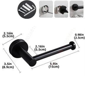 Stainless Steel Bathroom Support Without Holes - Tazzi