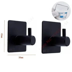 Stainless Steel Bathroom Support Without Holes - Tazzi