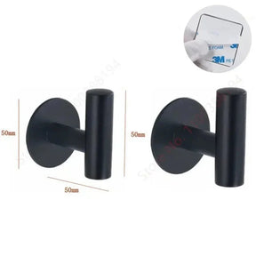 Stainless Steel Bathroom Support Without Holes - Tazzi