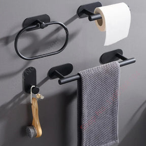Stainless Steel Bathroom Support Without Holes - Tazzi